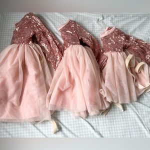 Marie Nicole dresses. Sister set. But will sell separately